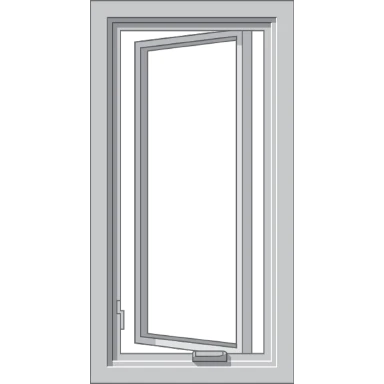 Spokane Pella Hurricane Shield Series Vinyl Casement Window