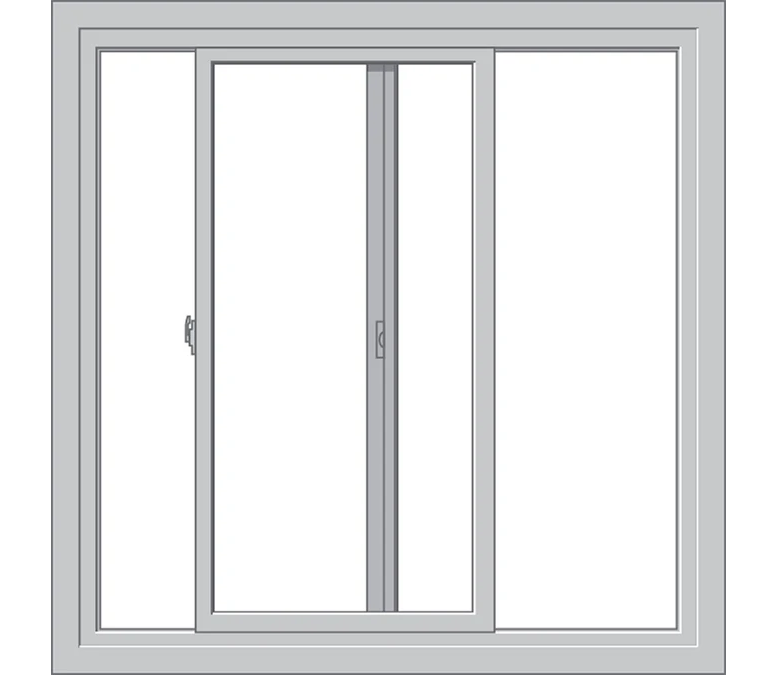 Spokane Pella Hurricane Shield Series Vinyl Sliding Window