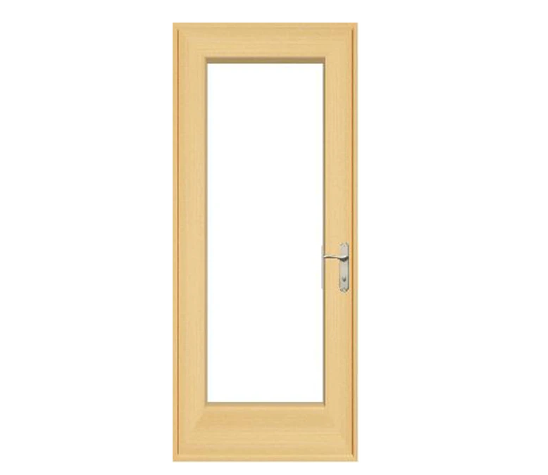 Spokane Pella Lifestyle Series Wood Hinged Patio Doors