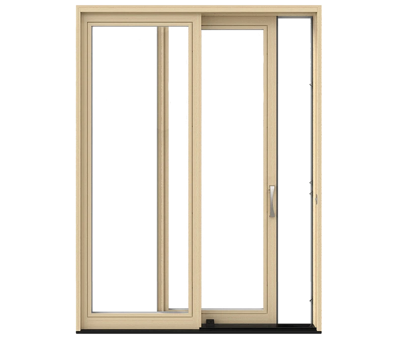 Spokane Pella Lifestyle Series Wood Sliding Patio Doors